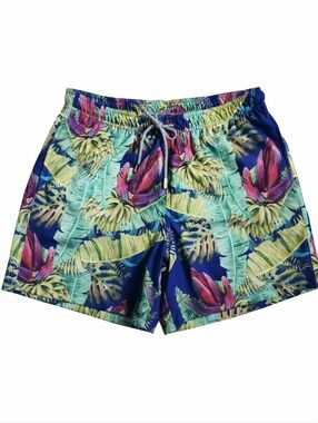 Palma Swim Puerto Rico Tropical Swim Trunks Mens Size Small NWOT